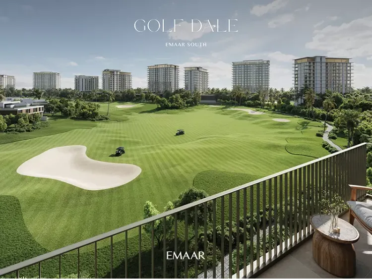 فروش واحدهای گلف دیل  (Golf Dale)در دبی ساوث توسط شرکت سازنده اعمار